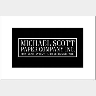 Michael Scott Paper Company Posters and Art